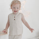 Rustic Linen Boys Set