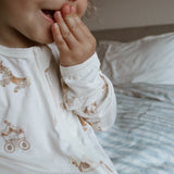 Whimsical Dream Zipper Sleepsuit