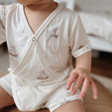 Sunset Lagoon Short Sleeve Kimono